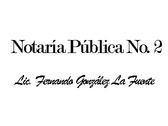 Notaría Pública No. 2 -  Lic. Fernando González La Fuente