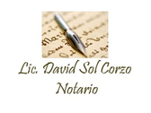 Lic. David Sol Corzo Notario