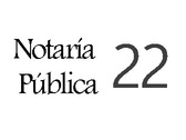 La notaría pública N° 22