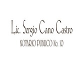 Lic. Sergio Cano Castro - Notario Público No. 10