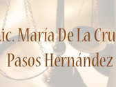 Lic. María De La Cruz Pasos Hernández