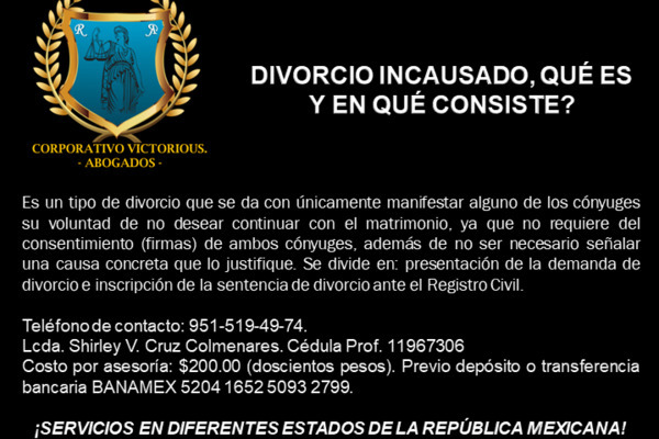 EL FAMOSO DIVORCIO EXPRESS, QUÉ ES Y EN QUE CONSISTE?