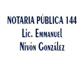 Notaría Pública 144 -  Lic. Emmanuel Nivón González