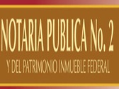 Notaría Pública No. 2 y del Patrimonio Inmueble Federal