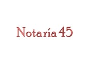 Notaría 45