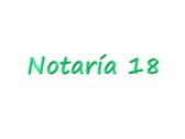 Notaría 18 del Estado de México