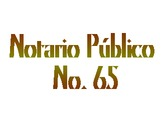 Notario Público No. 65 - Nogales, Sonora