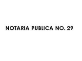 Notaría Pública 29