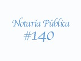 Notaría Pública #140