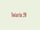 Notaría 20