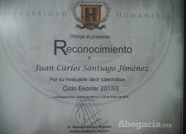 Reconocimiento Humanitas