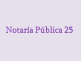 Notaría Pública 25