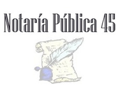 Notaría Pública 45