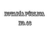 Notaría Pública No. 46 - Hermosillo, Sonora