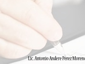 Lic. Antonio Andere Pérez Moreno