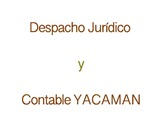 Despacho Jurídico y Contable YACAMAN