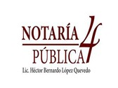 Notaría Pública No. 4 - Lic. Héctor Bernardo López Quevedo