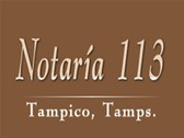 Notaría 113 del Estado de Tamaulipas