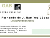 Lic. Fernando de J. Ramírez López