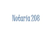 Notaría 208