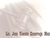 Lic. José Vicente Escarrega Meza