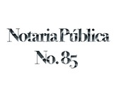 Notaria Pública No. 85