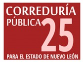 Correduría Pública 25 para el Estado de Nuevo León