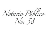 Notario Público No. 58 - Hermosillo, Sonora
