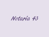 Notaría 43